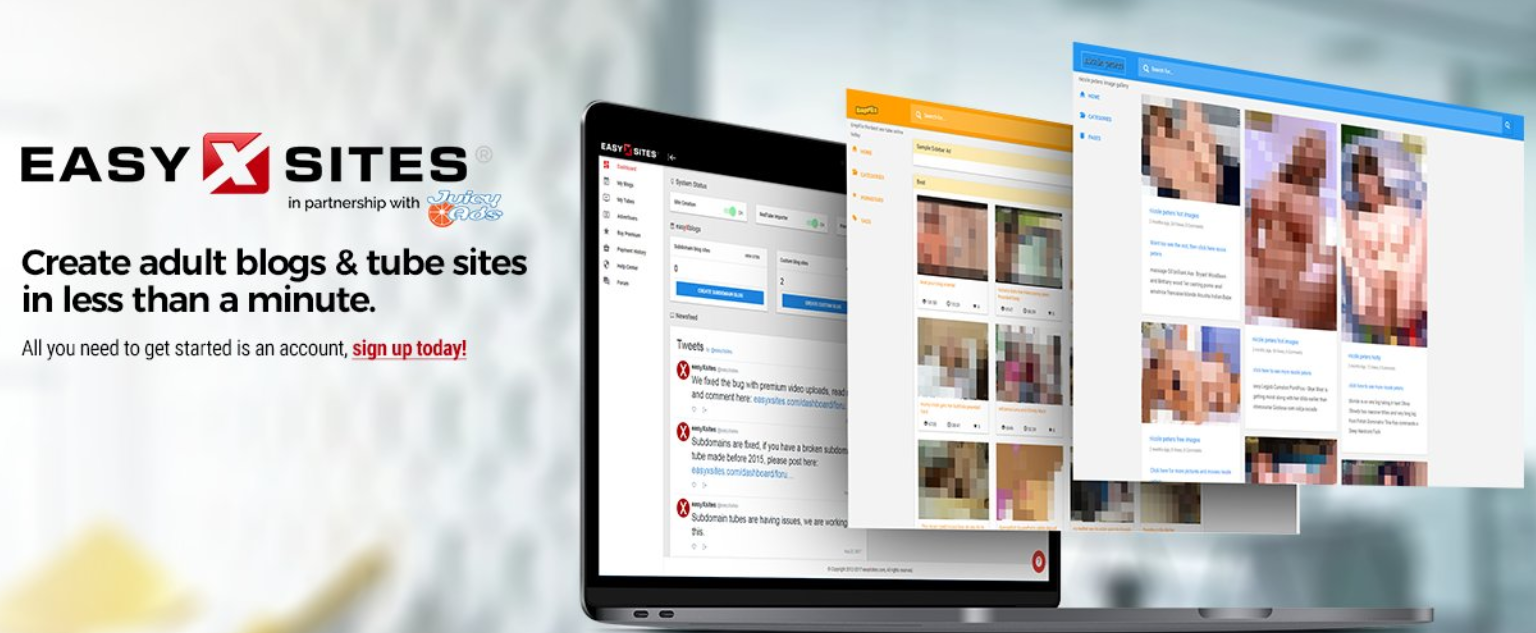 EasyXsites - Free Adult Hosting