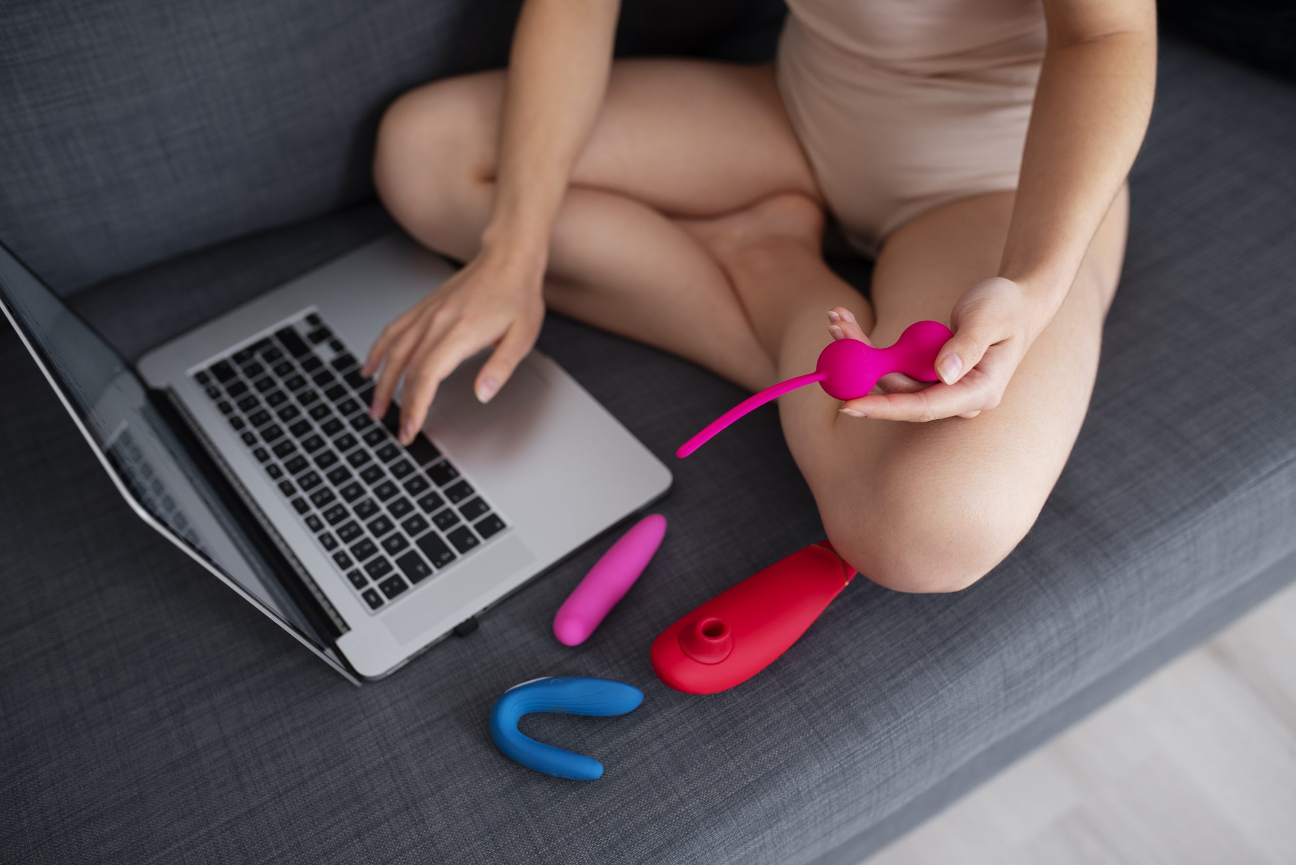Person with Sex Toy